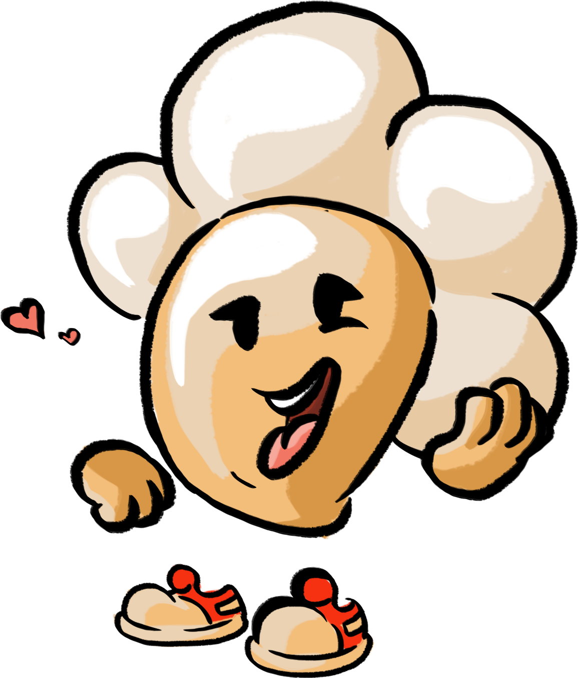 Mascote Pipo Louquinho